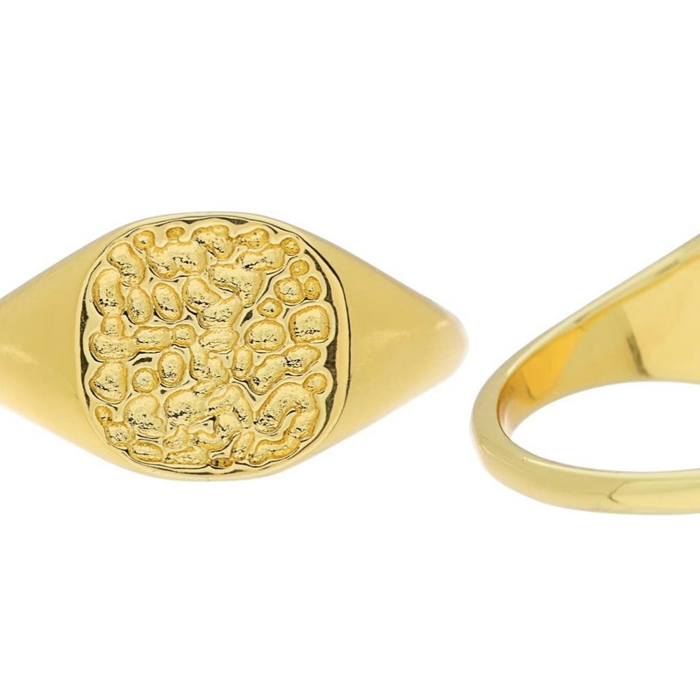 Sterling Forever 14K Gold Plated Ring, Size 6